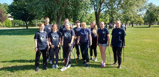 Studenti Sveučilišta u Zagrebu Agronomskog fakulteta predstavili nordijsko hodanje na SRC Jarunu